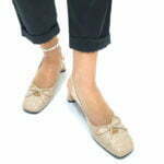 נעלי עקב לנשים - דגם אגוז - GOYA