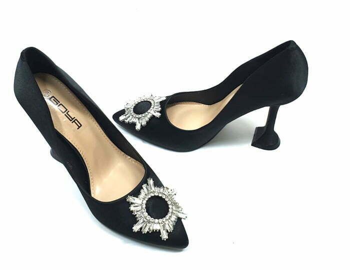 נעלי עקב לנשים – דגם עומר – שחור