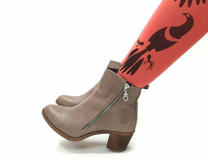 מגפונים לנשים - דגם אביתר בצבע חאקי-נעלי נשים OUTLET - חורף