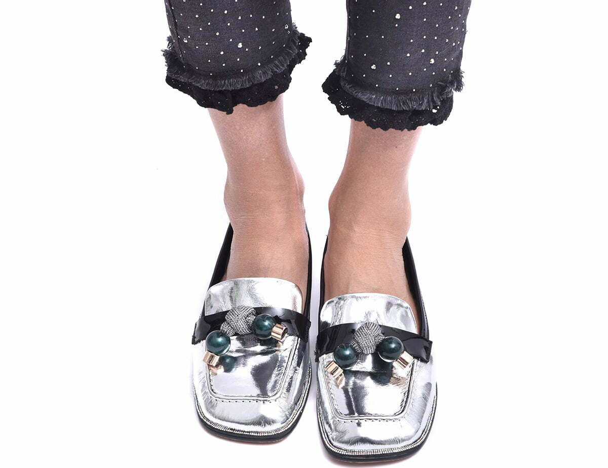 נעליים שטוחות לנשים -מוקסין דגם אורנית