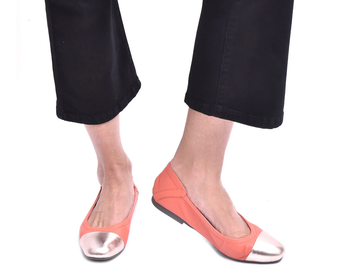 נעלי בלרינה - דגם בשמת-נעלי סירה