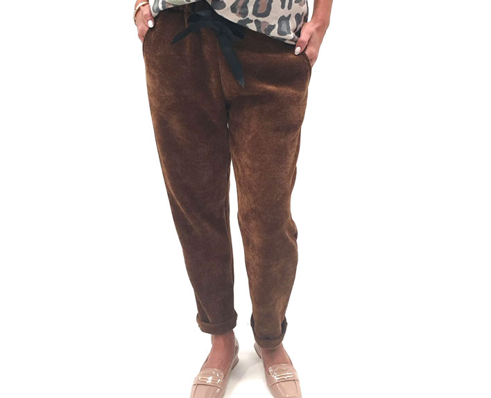 מכנס כפתור פנינה - דגם קורל - GOYA-בגדי מעצבים