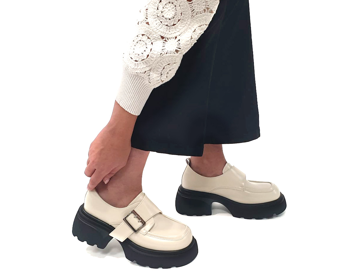 נעלי מוקסין לנשים - דגם הדר שחור-נעלי מוקסין לנשים