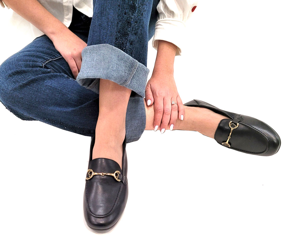 נעלי מוקסין - דגם מישל-נעליים שטוחות לנשים