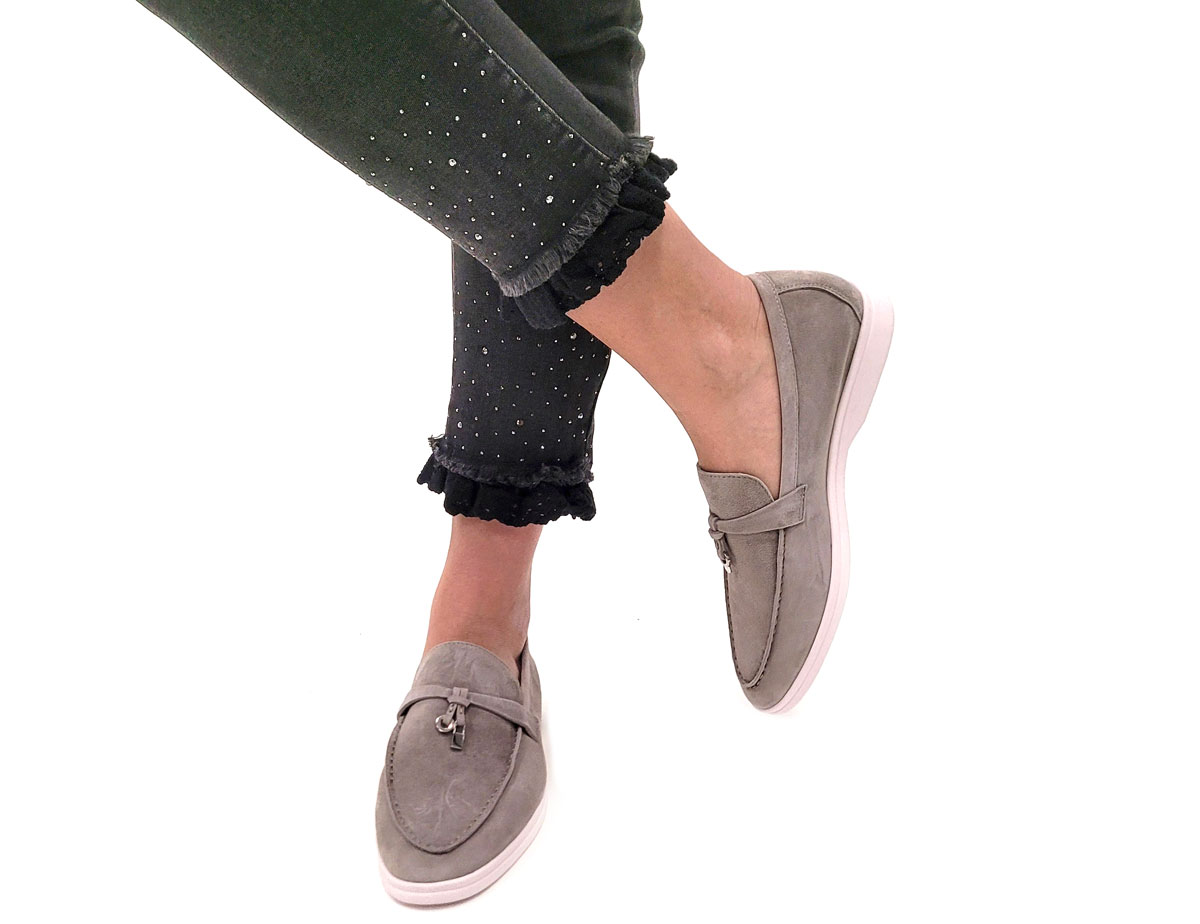 נעלי מוקסין דגם תום-נעליים שטוחות לנשים